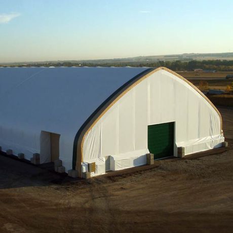 Truss Arch Structures Alberta - Canvas Fabric & Steel Buildings ...